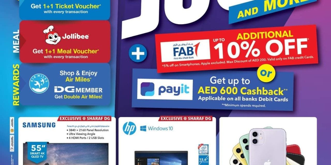 Catch the best of Gitex at Sharaf DG.