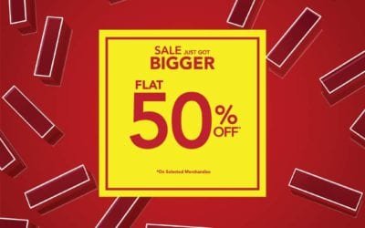 Flat sale 50% at MAX Fashion