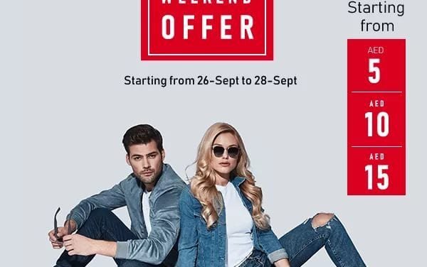 WEEKEND OFFER!<br>Starting from AED 5,AED 10, AED 15 @ SHOBRA.