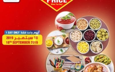 Half price on selected items At Union Coop