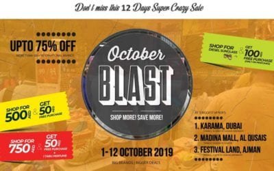 October blast up to 75% Off. Cosmos Warehouse Sale