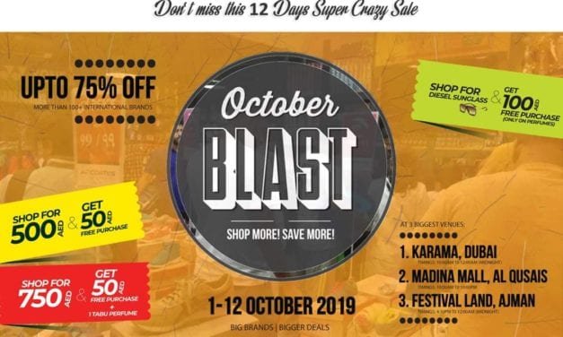 October blast up to 75% Off. Cosmos Warehouse Sale