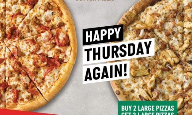 Buy 2 Get 2 Free pizza bonanza! PapaJohnsUAE