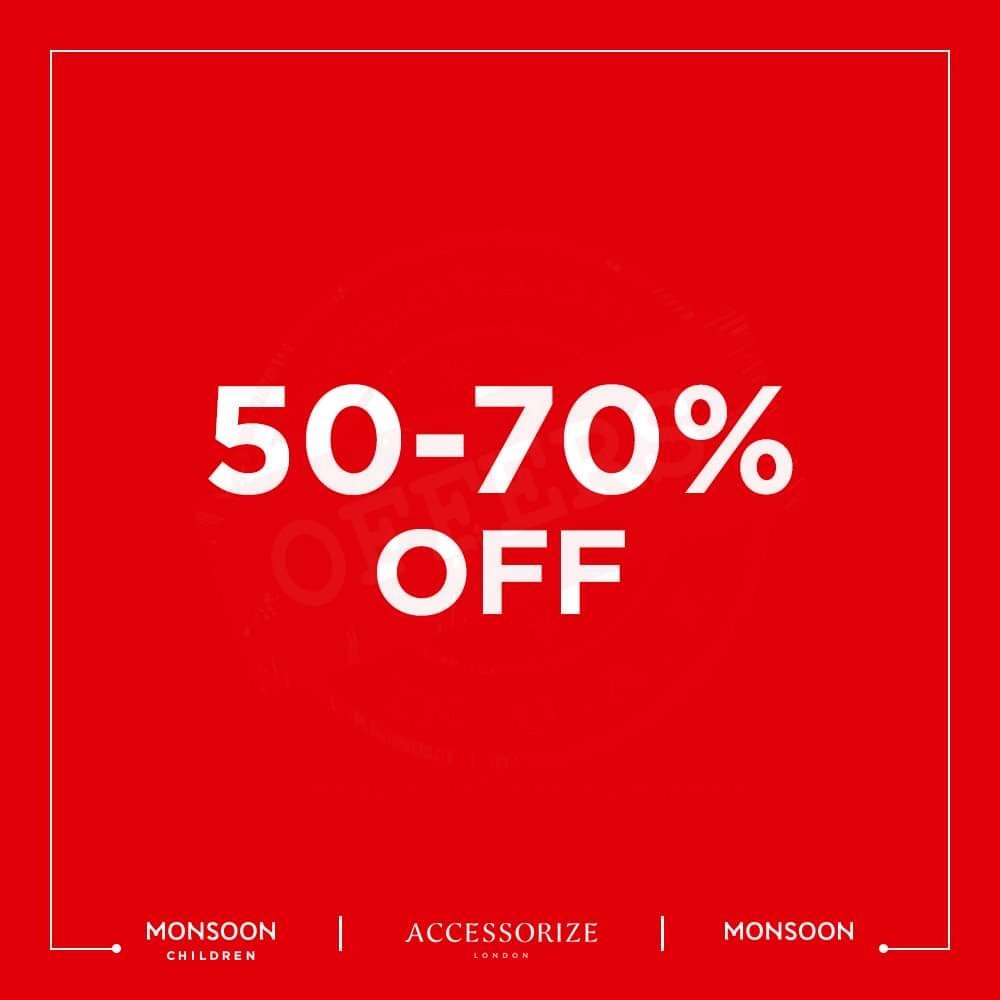 FB IMG 1571298659989 Bigger sale Enjoy 50%-70% OFF at Monsoon Accessorize ME