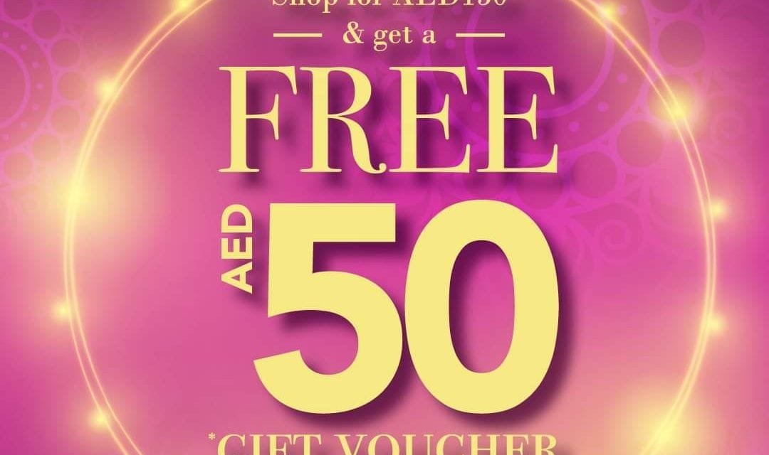 Shop at Max and get a free gift voucher