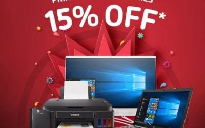 Enjoy 15% OFF on computers, printers and more! atCarrefour