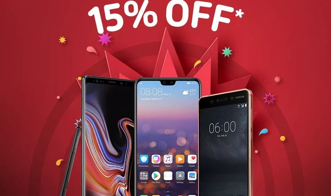 Enjoy 15% OFF on smartphones. Shop at Carrefour
