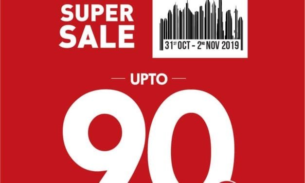 3 Super Sale! Get upto 90% off at Danube home