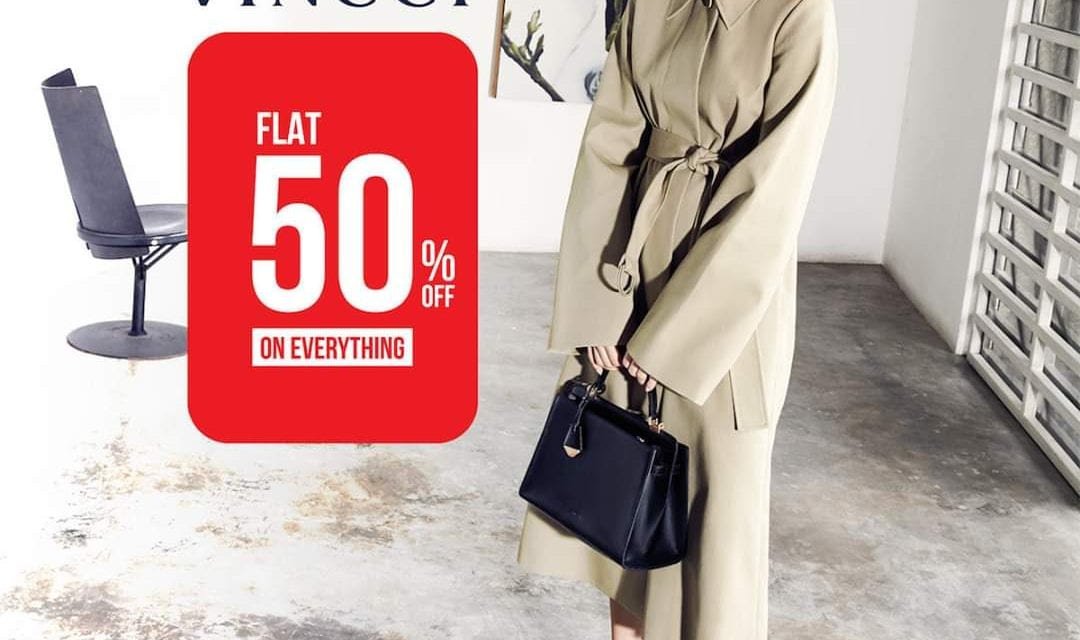 SUPER SALE at Vincci! FLAT 50% OFF
