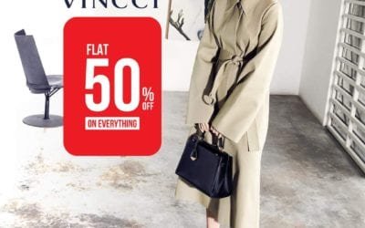 SUPER SALE at Vincci! FLAT 50% OFF