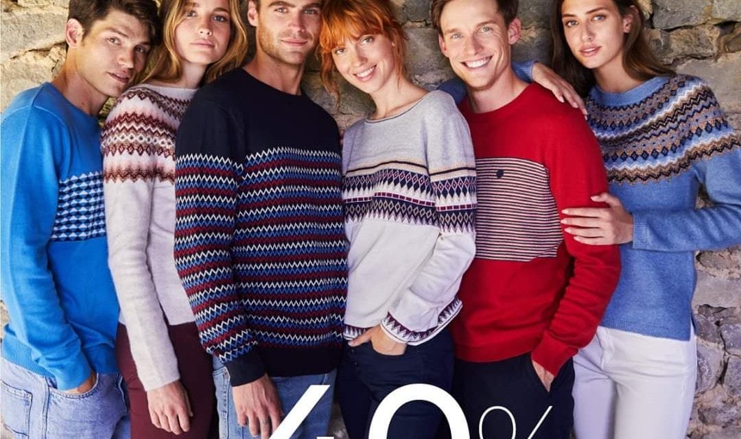 Enjoy flat 40% off this weekend only at Springfield!