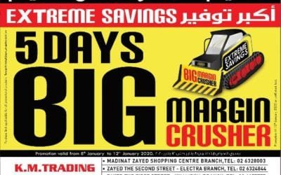 K.M.Trading BIG MARGIN CRUSHER OFFER Abu Dhabi