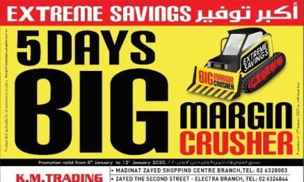 K.M.Trading BIG MARGIN CRUSHER OFFER Abu Dhabi