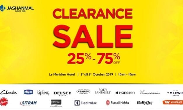 The Jashanmal Clearance Sale !!! Up to 75% discounts