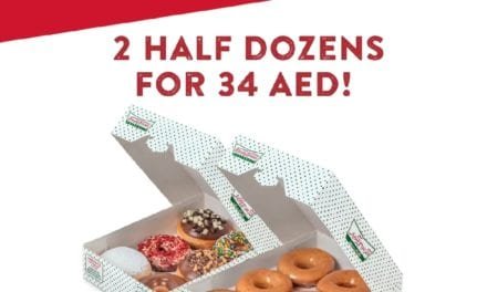 Krispy Kream offer for only AED 34 instead of AED 46