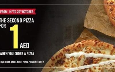 Domino’s Pizza Mega Week offer Pizza for ONLY 1 AED