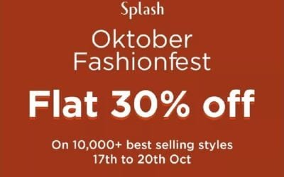 Flat 30% on 10,000+ Styles, Plus An Extra 15% Off On Everything at Splash