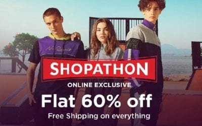 Shopathon Is Back At Splash! Flat 60% Off