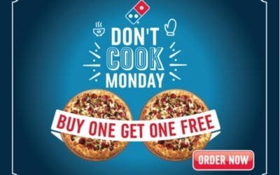Dominos Pizza Monday Mania