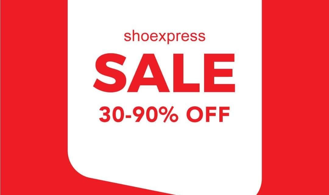 Up to 90% Off at Shoexpress – 3 Day Super Sale!