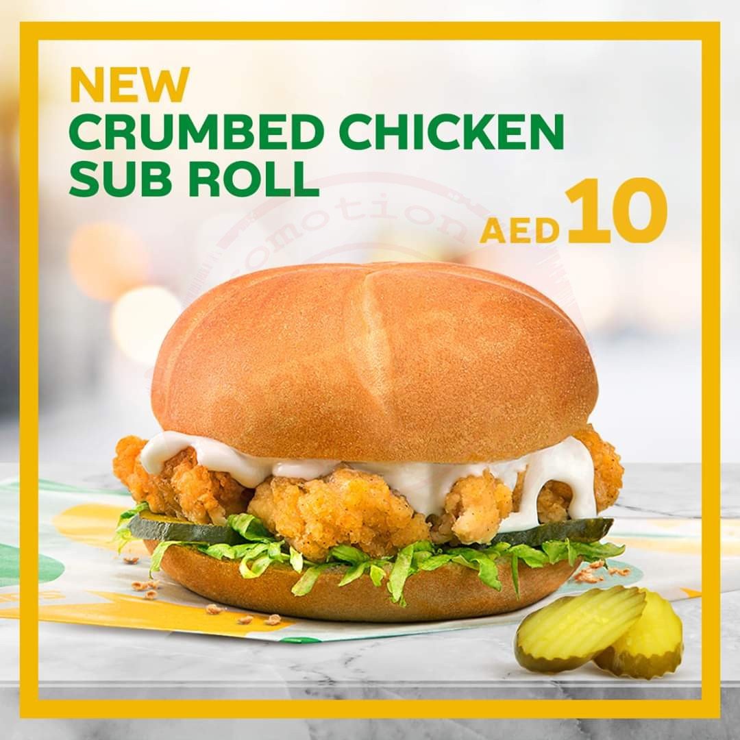 FB IMG 1573031553176 Sub Rolls today from only AED 10. Subway Arabia