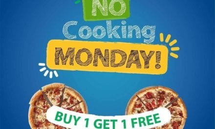 No cooking Monday ? Buy One Get One at Broccoli Pizza and Pasta