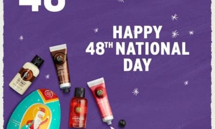48th National Day Offer is available at The Body Shop UAE