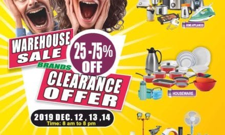 Warehouse Sale on Home appliance,electronics,cookware, etc.