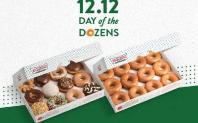 Celebrate day with Krispy Kream