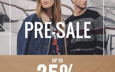 SALSA winter pre-sale starts now! Enjoy 25% discounts