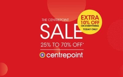 EXTRA 10 OFF Everything! Hurry up and visit Centrepoint Now