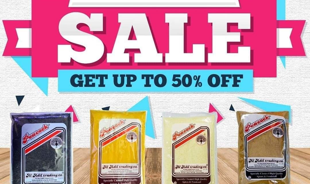 Year End sale get up to 50% off at Al Adil