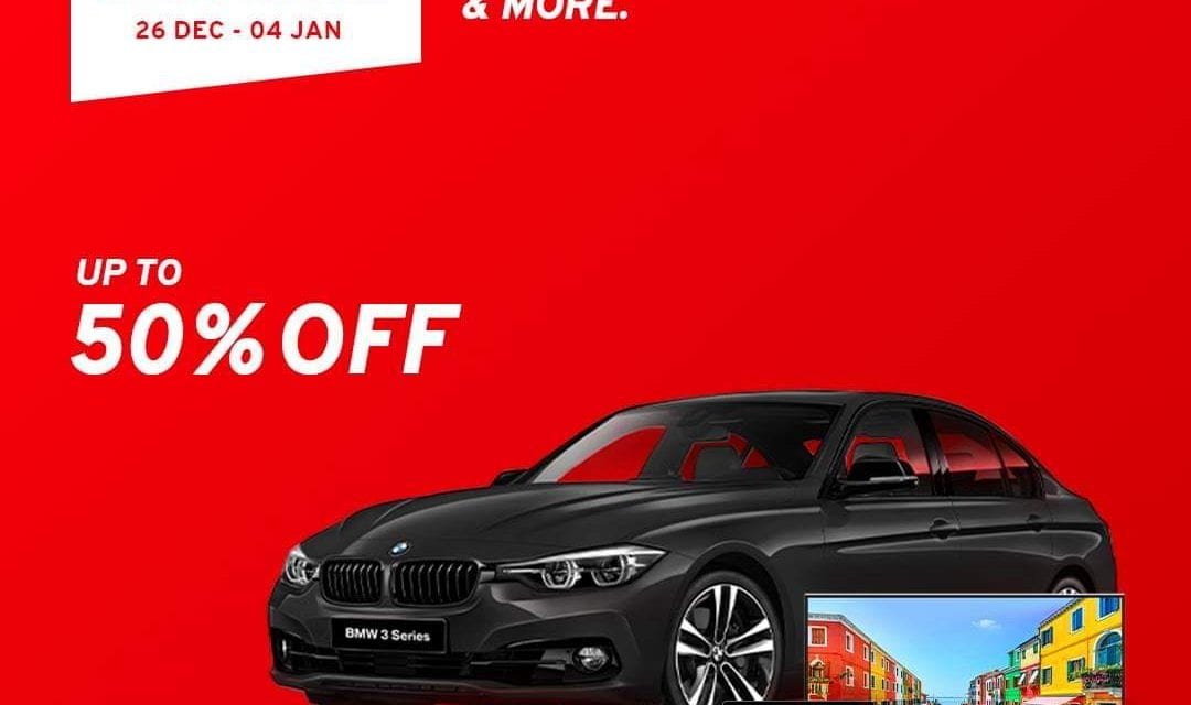 Win a brand-new BMW 318i. Shop at Carrefour