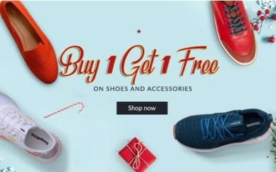 Buy 1 & Get 1 Free at Shoe Mart