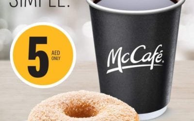 McCafe, a great deal at 5 AED