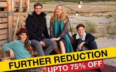FURTHER REDUCTION of up to 75% OFF across all Springfield stores.
