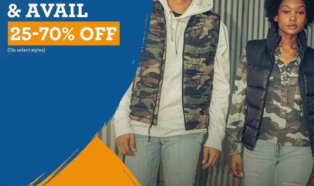 Shop now at Aeropostale with 25% – 70% off