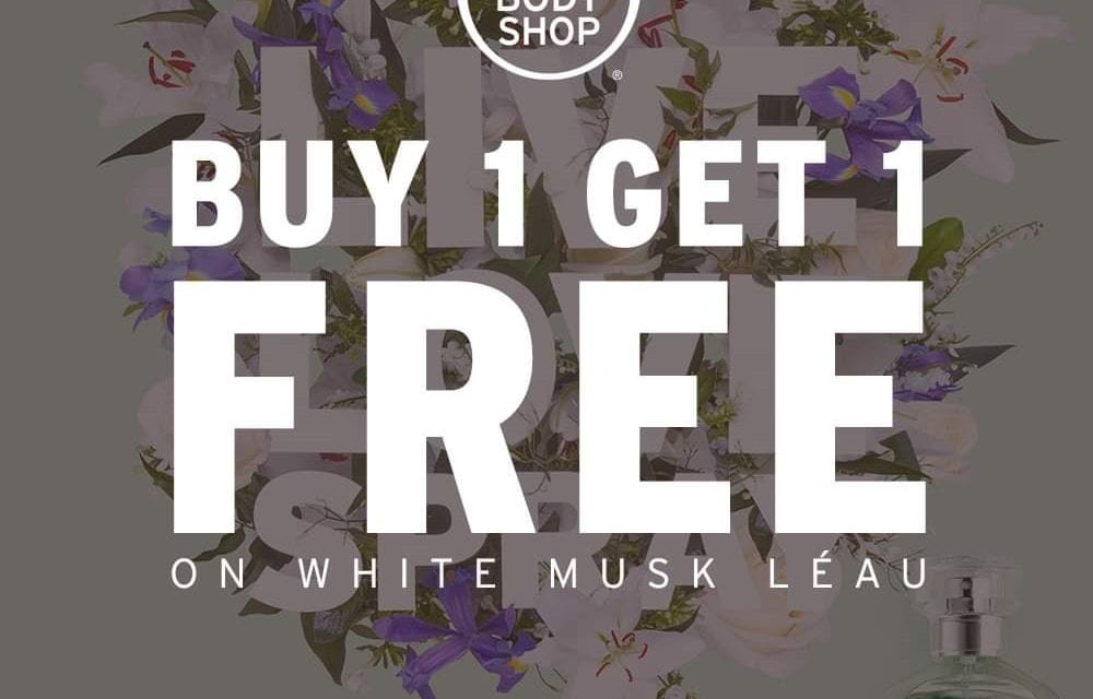 Buy one get one FREE at The Body Shop UAE