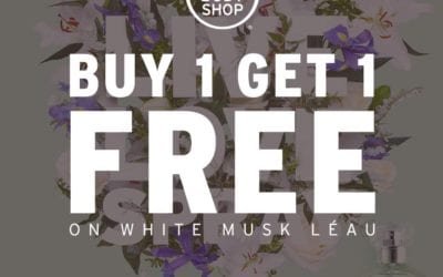 Buy one get one FREE at The Body Shop UAE