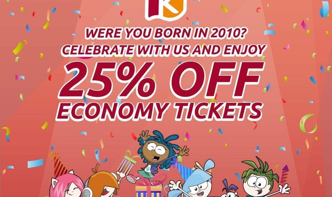 25% off  at KidZania Dubai.