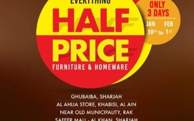 Home Style 3 day HalfPrice Offer on Everything. Hurry Up!!