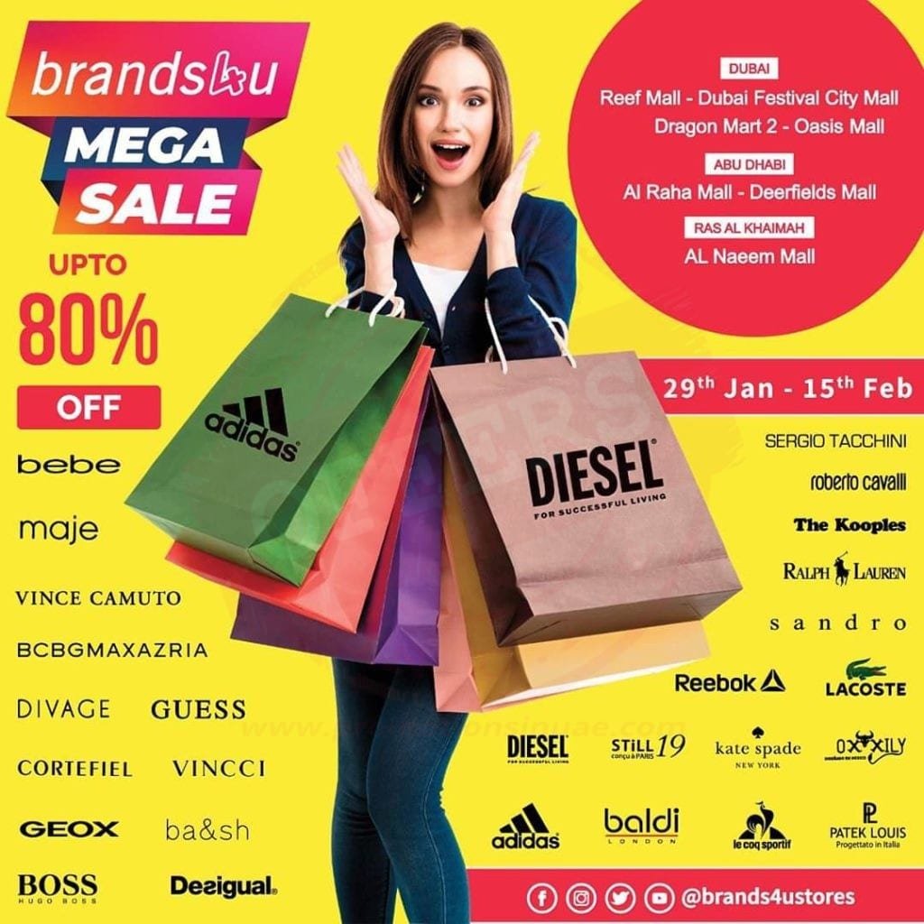 FB IMG 1580280459364 Up to 80% off on top International brands at Brands4u!