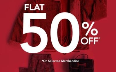 Enjoy the end of the season with a flat 50% off at MAX Fashion