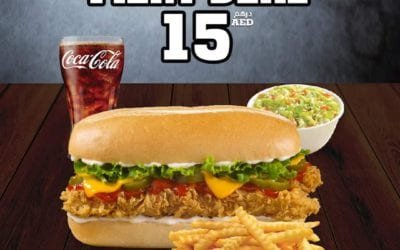 Mega spicy is firing it up with this deal! Just @ AED 15 only TexasChickenUAE