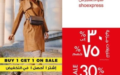 Buy 1 Get 1 on across all Shoexpress stores