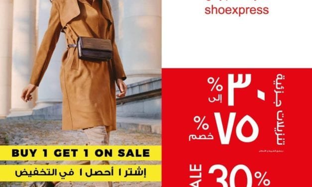 Buy 1 Get 1 on across all Shoexpress stores