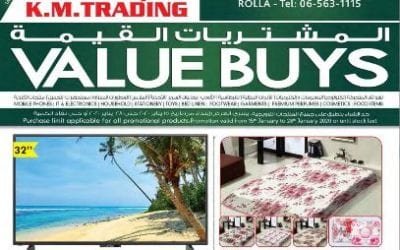 K.M Trading Value Buys Sharjah