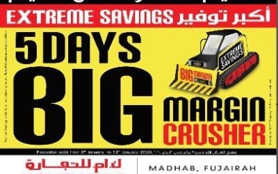 K.M.TRADING BIG MARGIN CRUSHER Madhab Fujairah Offer