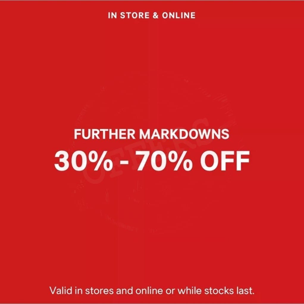 Screenshot 20200115 121454 Facebook FURTHER MARKDOWNS ON SALE ITEMS at H&M