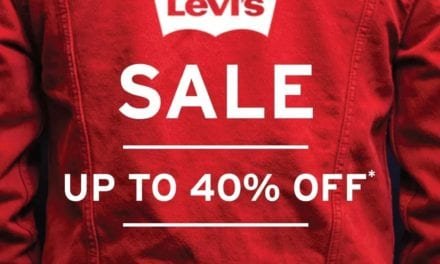 Get up to 40% off on Levi’s®